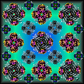 Mandelate racemase molecules, illustration