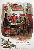 Lunch in China, illustration