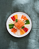 Yusheng - Cantonese style fish salad