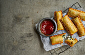 Silverbeet and fetta rolls