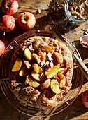 Rustic apple pie