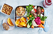 Middle eastern-style bento box