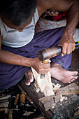 Carpenter, Yangon (Rangoon), Myanmar (Burma)