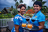 Cocktails im Bar-Restaurant des Malolo Island Resort und des Likuliku Resort, Mamanucas Inselgruppe Fidschi