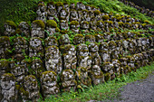 Otagi Nenbutsu-ji Buddhist temple in the Arashiyama neighborhood of Kyoto, Japan