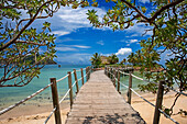 Likuliku Lagoon Resort, Überwasserbungalows im Fünf-Sterne-Resort, Insel Malolo, Mamanucas, Fidschi