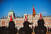 Changing of the guard, Horse Guards, Westminster, London, England