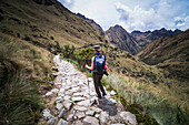 Wanderung auf dem Inka-Pfad, Tag 2, Region Cusco, Peru