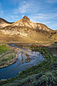 John Day River und Sheep Rock; John Day Fossil Beds National Monument, Oregon.