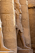 Statue of Ramesses ll, Luxor Temple, Luxor, Thebes, UNESCO World Heritage Site, Egypt, North Africa, Africa
