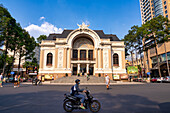 Opernhaus in der Innenstadt von Ho-Chi-Minh-Stadt, Vietnam, Indochina, Südostasien, Asien