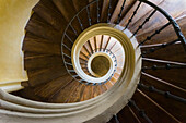 Spiral staircase at Cathedral of Assumption of Our Lady and St. John the Baptist, UNESCO World Heritage Site, Kutna Hora, Czech Republic (Czechia), Europe