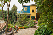 La Chascona, Pablo Neruda Museum and house where he lived, Barrio Bellavista, Providencia, Santiago, Santiago Province, Santiago Metropolitan Region, Chile, South America