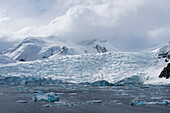 Glacier, Paradise Bay, Antarctica, Polar Regions