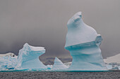Eisberge, Paradise Bay, Antarktis, Polargebiete