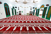 Gebetshalle, Die Saigoner Zentralmoschee (Masjid Musulman) aus dem Jahr 1935, Ho-Chi-Minh-Stadt, Vietnam, Indochina, Südostasien, Asien