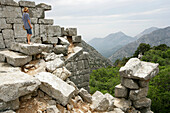 Woman At Termessos Ruins