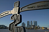 Mile Marker On Thames Path