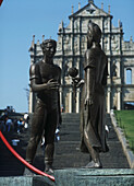 Statuen vor der St. Paul's Cathedral