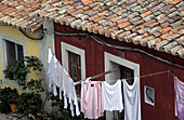 Wäscherei auf der Linie in Monchique