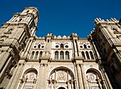 Fassade der Kathedrale von Malaga