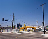 Städtische Straße in Los Angeles