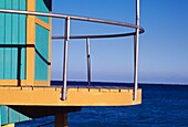 Lifeguard Hut And Ocean