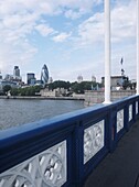 Blick auf London von der Tower Bridge