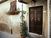 Front Door Of Traditional House