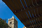 St. Jerome's Kirche aus dem 12. Jahrhundert in der Stadt Hum, Istrien, Kroatien