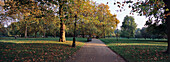 Grüner Park in London, England,Großbritannien