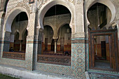 Moschee in Bounania Medresa, Fes, Marokko