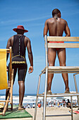 Lifeguards,Durban Beach,South Africa.