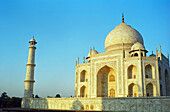 Taj Mahal At Sunrise