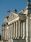 Facade Of Bundestag (Reichstag)