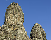 Bayon-Tempel, Angkor Thom, Archäologischer Park Angkor; Krong Siem Reap, Provinz Siem Reap, Kambodscha.