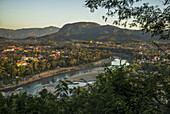 View From Mount Phousi; Luang Prabang, Luang Prabang Province, Laos