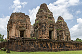 Türme und Mauer des Pre Rup-Tempels, Angkor Wat; Siem Reap, Provinz Siem Reap, Kambodscha