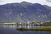 The town of Grundarfjorour, Snaefellsness Peninsula; Iceland
