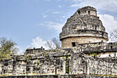 Observatory (Caracol), Chichen Itza, UNESCO World Heritage Site; Yucatan, Mexico