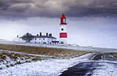 Souter-Leuchtturm, Marsden; South Shields, Tyne and Wear, England.