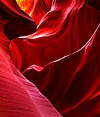 Unterer Antelope Canyon; Page, Arizona, Vereinigte Staaten von Amerika