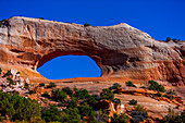 Natürliche Bogenformation, Arches National Park; Utah, Vereinigte Staaten von Amerika