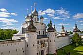 Torkirche der Auferstehung, 1670, Kreml, Goldener Ring; Rostow Welikij, Gebiet Jaroslawl, Russland.