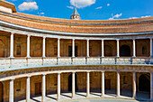 Palast Karls V., Alhambra; Granada, Andalusien, Spanien