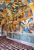 Fresco, Church of Elijah the Prophet; Yaroslavl, Yaroslavl Oblast, Russia