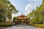 Cu Chi Tunnels gate temple; Vietnam