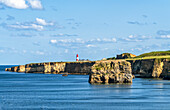 Souter-Leuchtturm, Marsden Head; South Shields, Tyne and Wear, England.