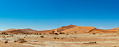 Sanddünen bei Deadvlei, Namib-Wüste; Namibia.