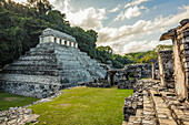 Temple of the Count ruins of the Maya city of Palenque; Chiapas, Mexico